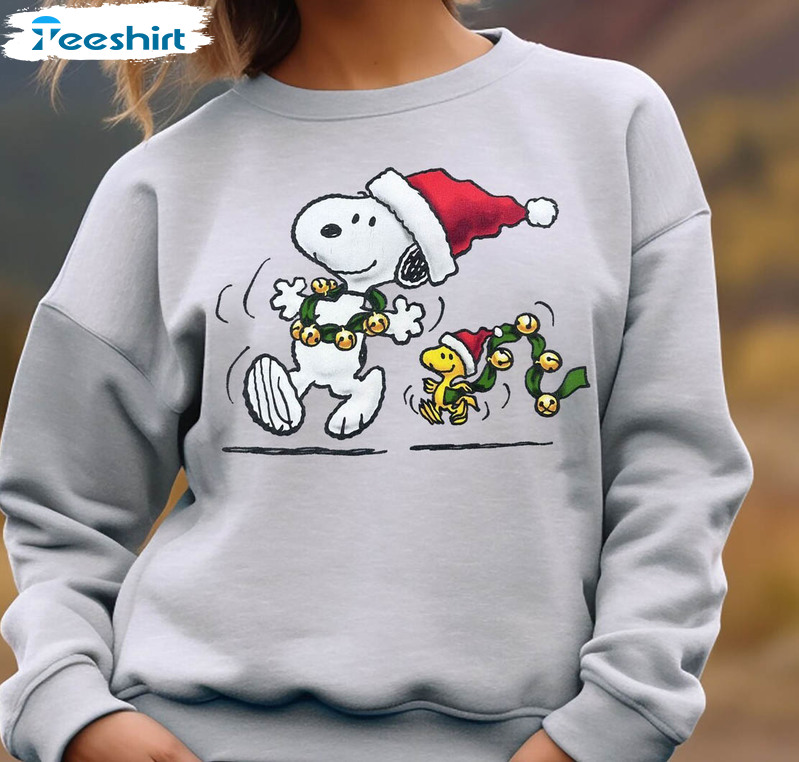 Snoopy 2025 christmas sweatshirt