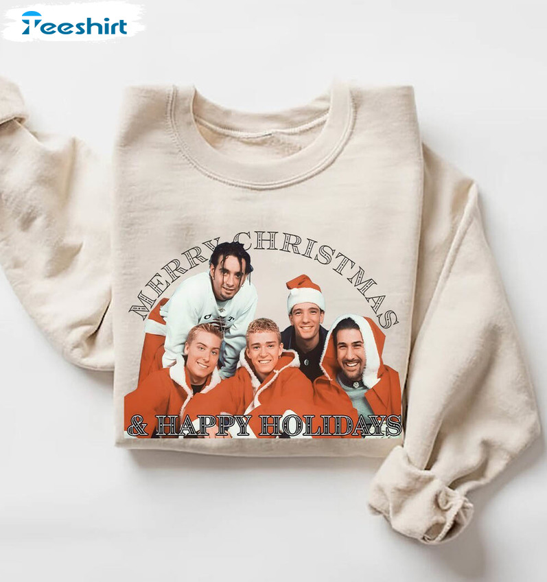 Nsync Christmas Trendy Shirt, Christmas Vintage Hoodie Tee Tops