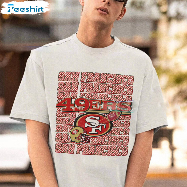 Retro San Francisco 49ers Shirt, Vintage Nfl Football Unisex Hoodie Sweater