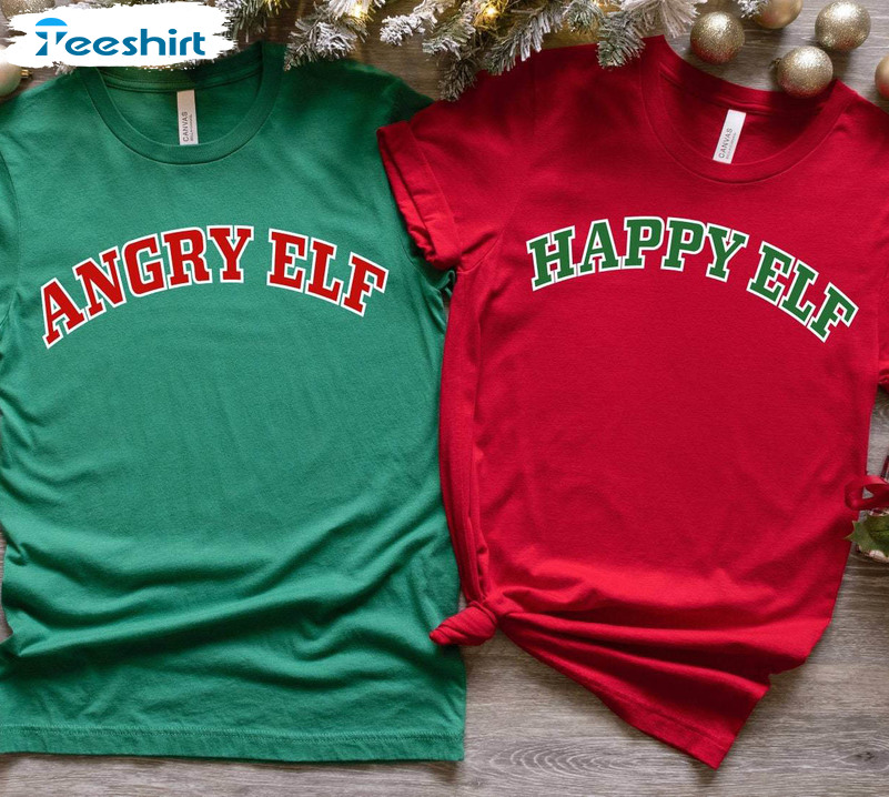 Buddy Elf Funny Shirt, Elf Buddy Christmas Short Sleeve Long Sleeve