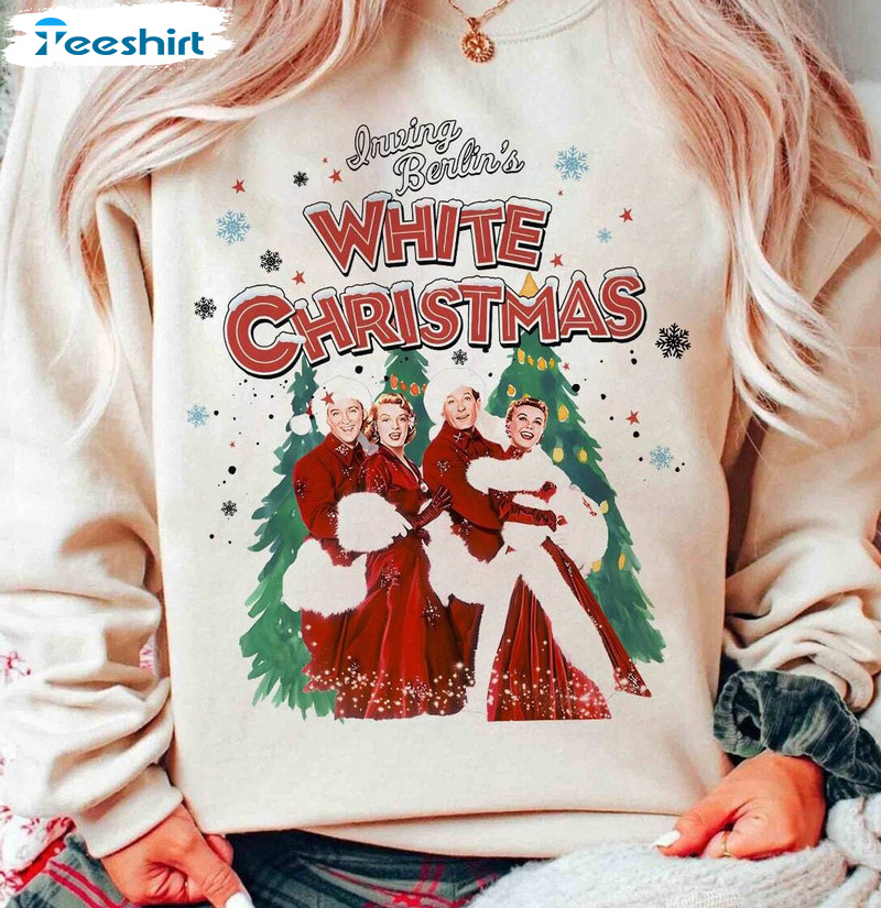 White Christmas Movie Shirt, Christmas Movie 1954 Unisex T Shirt Tee Tops