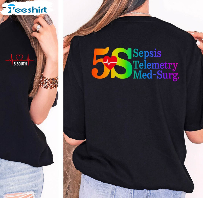 South Sepsis Shirt, Trendy Crewneck Sweatshirt Tee Tops