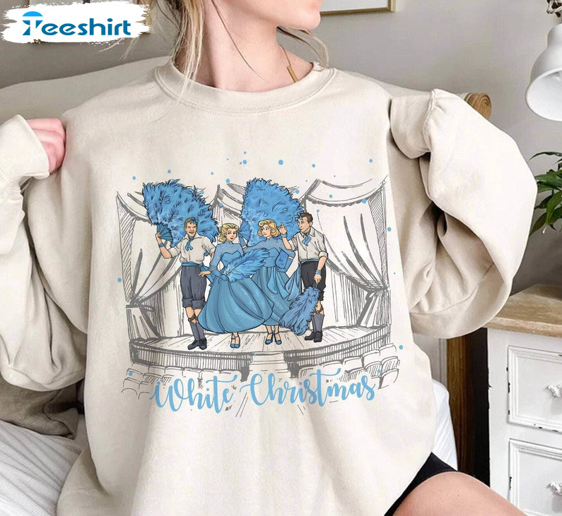 White Christmas Movie Funny Shirt, Bob Phil Betty Judy White Xmas Unisex T Shirt Tee Tops
