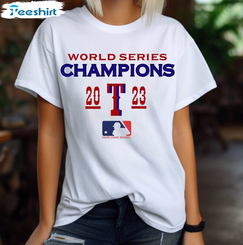 Texas Rangers Mlb Shirt, 2023 Rangers Sweater Unisex T Shirt