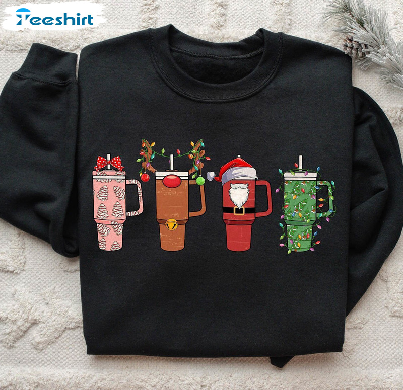 Christmas Coffee Shirt, Christmas Funny Unisex Hoodie Tee Tops