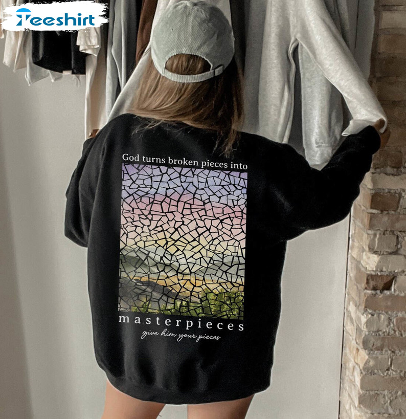 Masterpieces Christian Shirt, Trendy Long Sleeve Unisex Hoodie