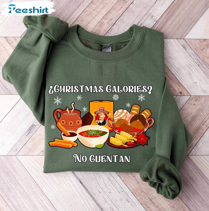 Feliz Navidad Funny Shirt, Mexican Christmas Hoodie Long Sleeve