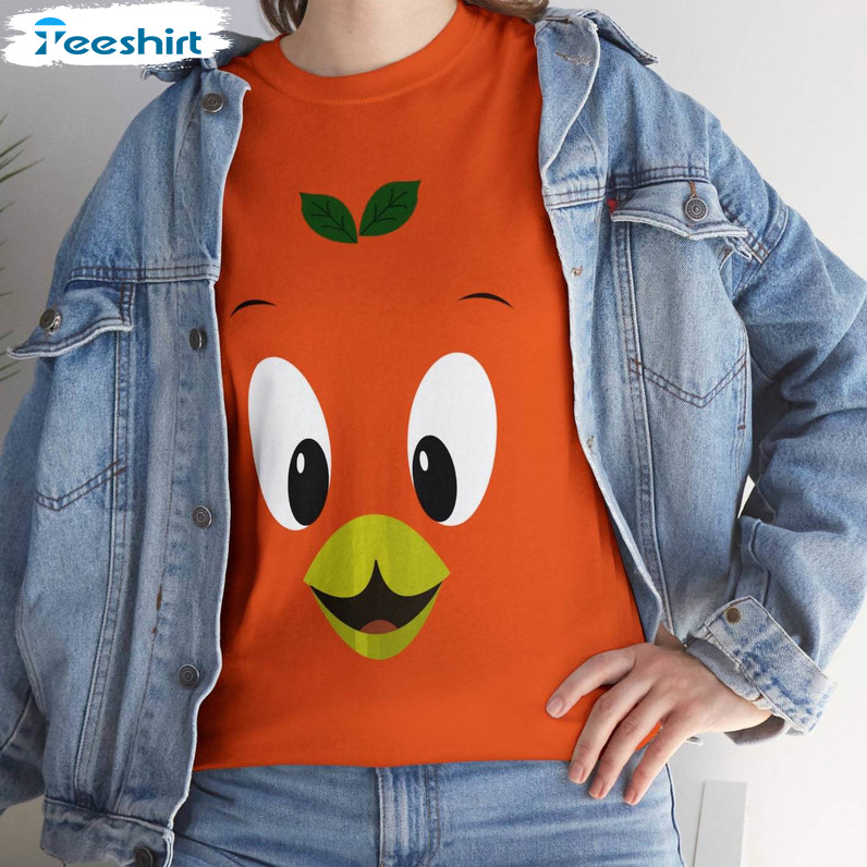 Disney Little Orange Bird Shirt, Sunshine Tree Terrace Long Sleeve Sweater