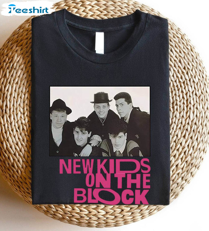 New Kids On The Block Shirt, Nkotb Pink New Kids On The Block Vintage Style T-shirt Tank Top