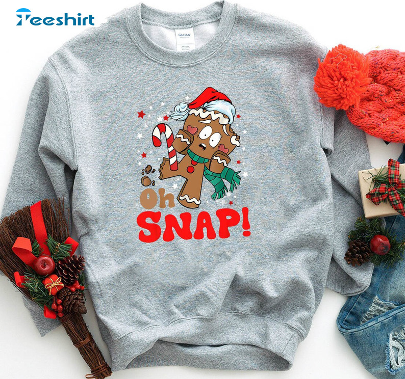 Oh Snap Christmas Shirt, Trending Christmas Unisex Hoodie Short Sleeve