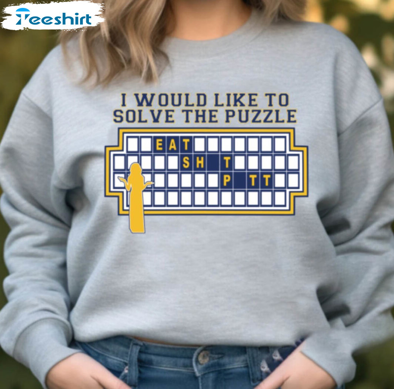 I Would Like To Solve The Puzzle Trendy Shirt, West Virginia Sweater Long Sleeve