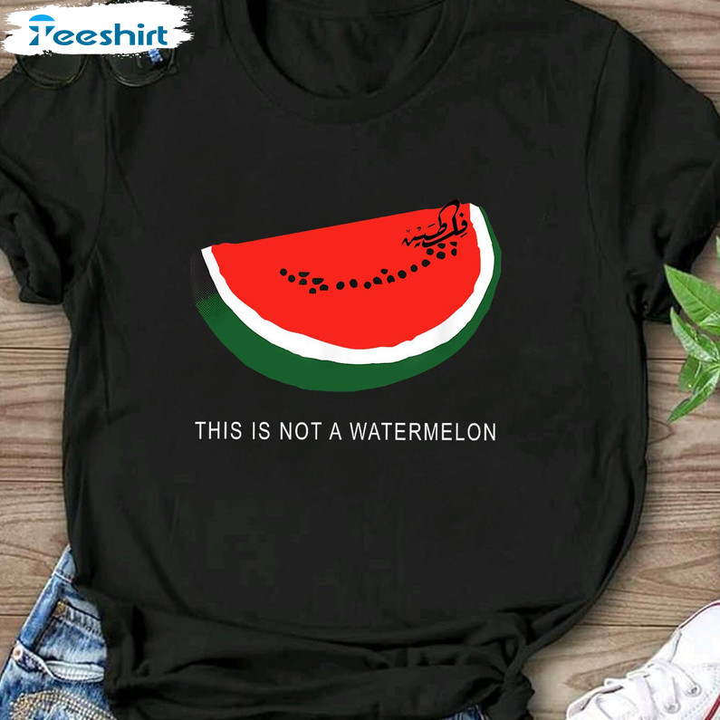 This Is Not A Watermelon Shirt, Classic Hoodie T-shirt