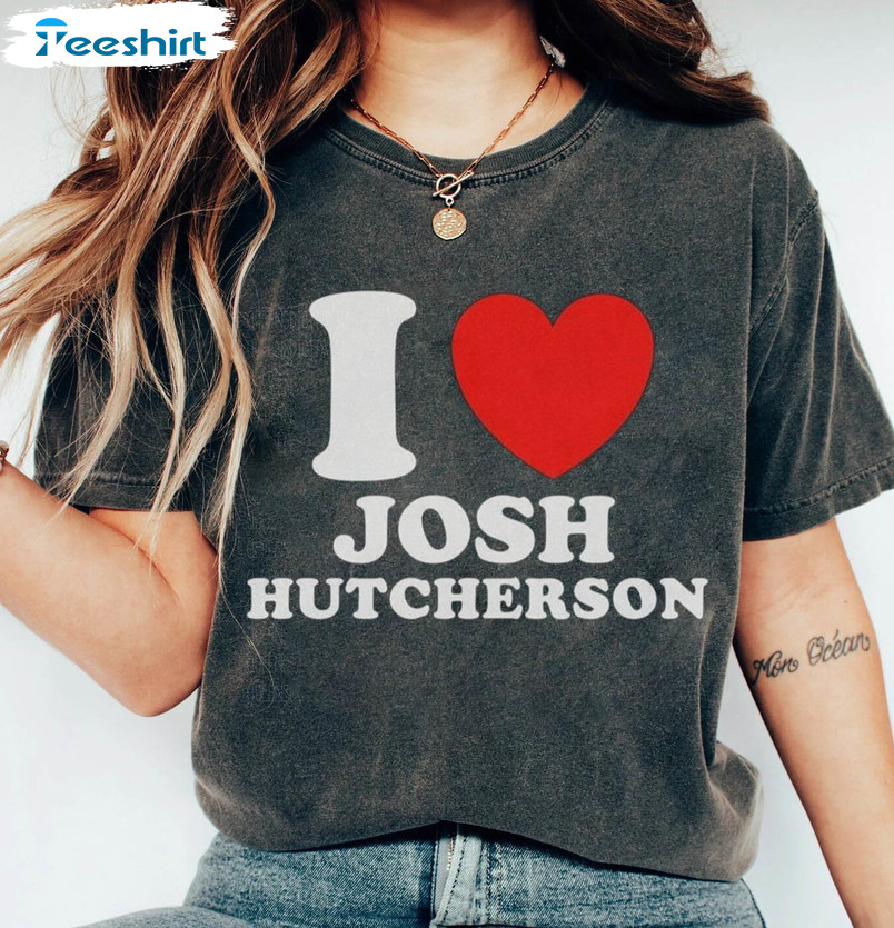 Comfort I Love Josh Hutcherson Shirt, Peeta Mellark Long Sleeve Unisex Hoodie