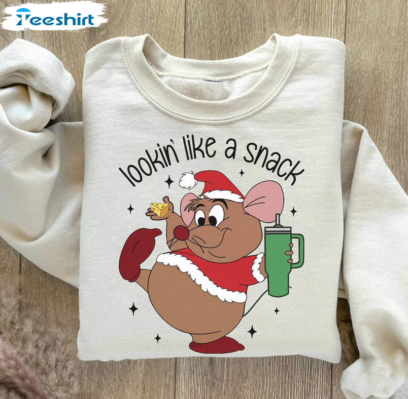 Cute Gus Gus Shirt, Disneyland Christmas Crewneck Sweatshirt Sweater