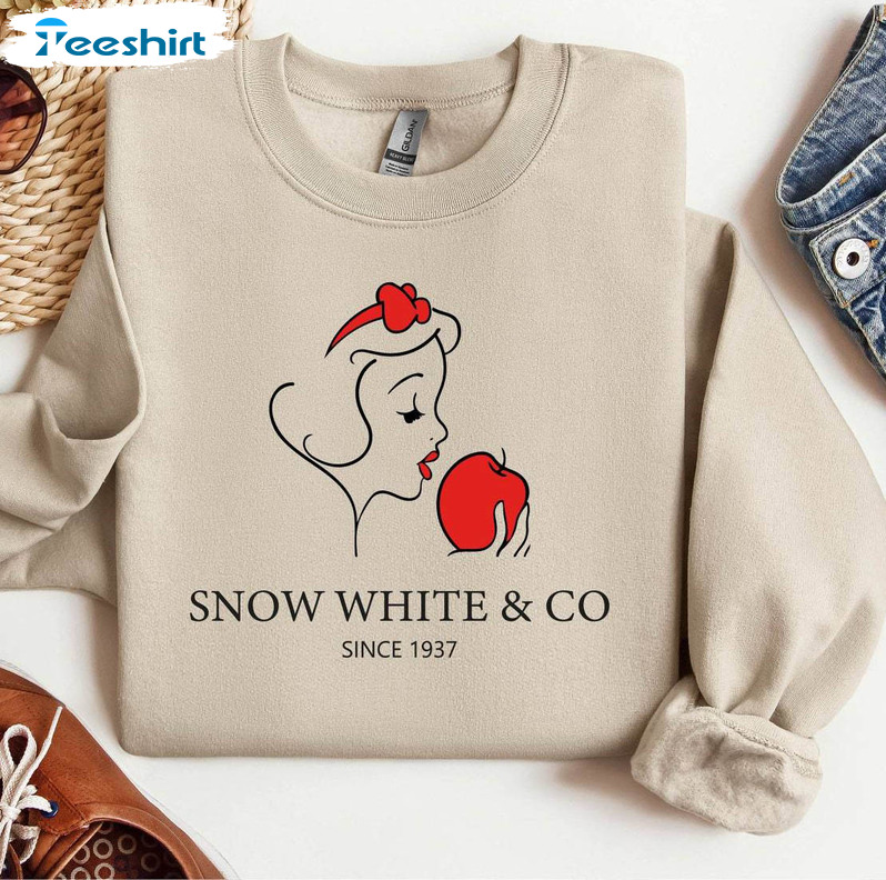 Snow White And Co Est 1937 Shirt, Snow White Long Sleeve Short Sleeve