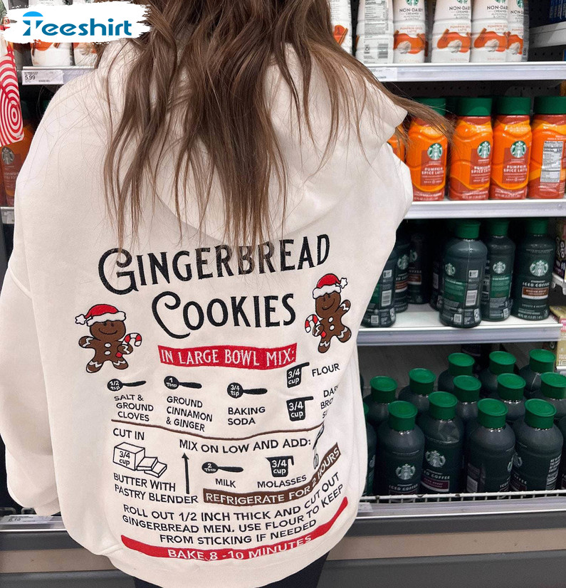 Ivory Gingerbread Recipe Christmas Trendy Short Sleeve Tee Tops