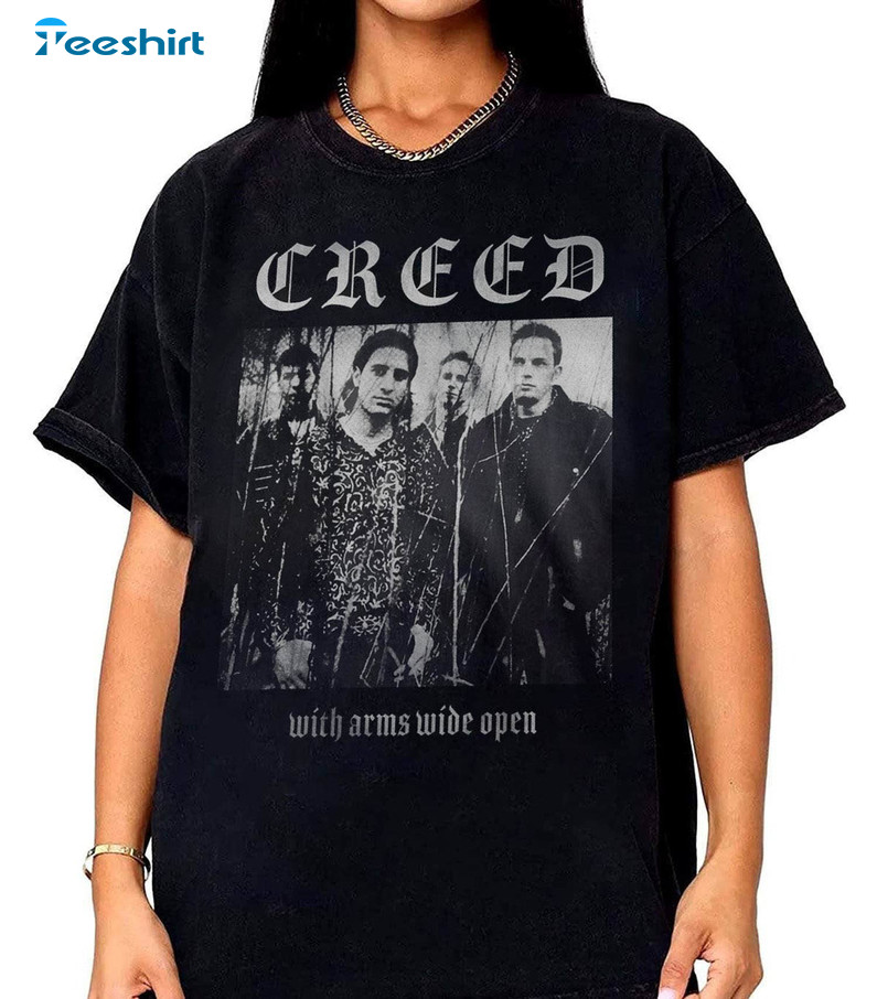 Creed Band Shirt, Creed Metal T-shirt Tee Tops