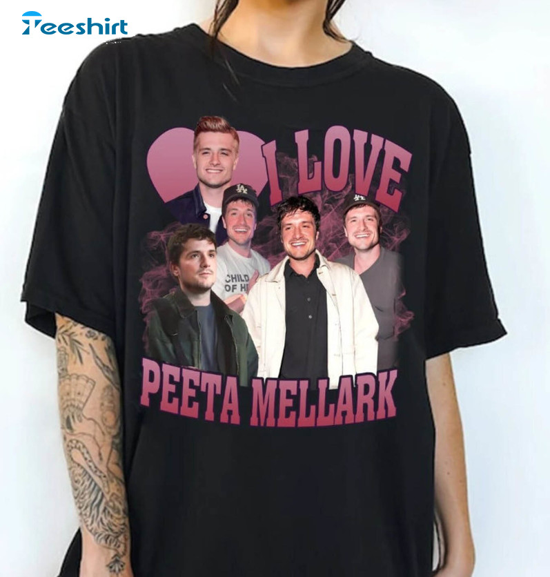 I Love Peeta Mellark Shirt, Josh Hutcherson Hoodie Long Sleeve