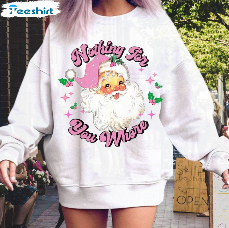 FchengtaiS Christmas Sweatshirts for Women Funny Santa Claus