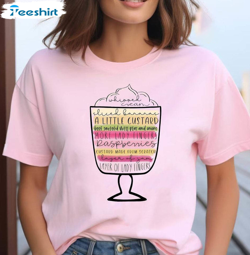 Friends English Trifle Trendy Shirt, Thanksgiving Day Unisex T Shirt Long Sleeve