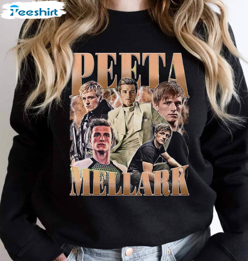 Peeta Mellark Vintage Shirt, Josh Hutcherson Tee Tops Short Sleeve