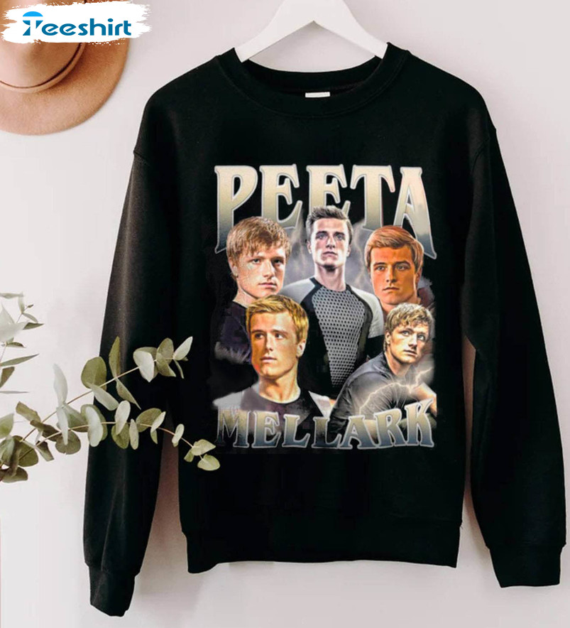 Peeta Mellark Shirt, Vintage Josh Hutcherson Short Sleeve Tee Tops