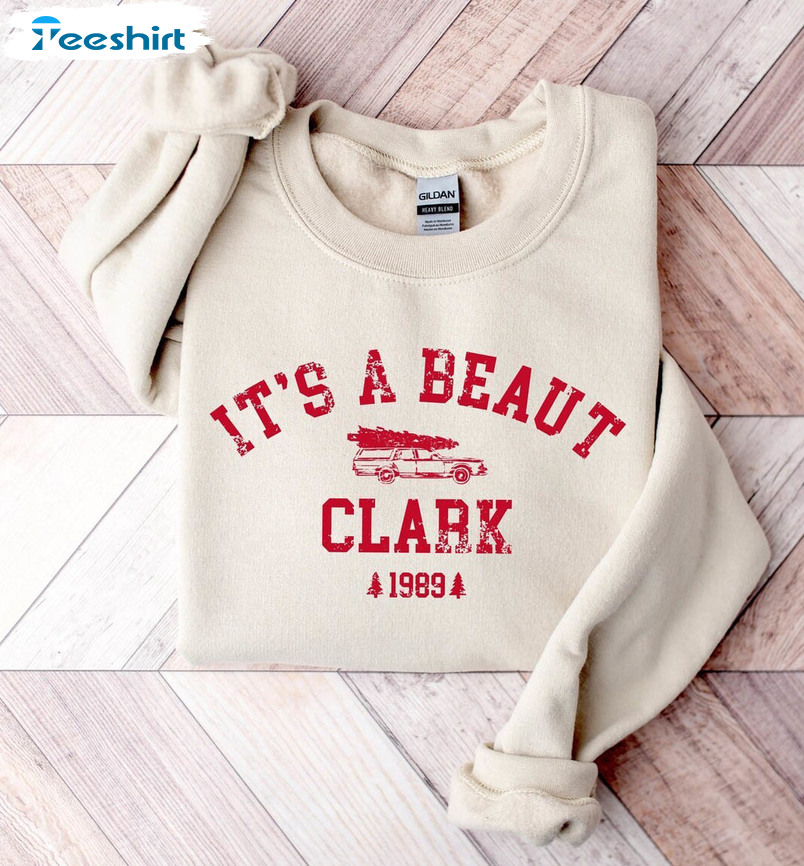 It's A Beaut Clark Shirt, Griswold Christmas Long Sleeve Unisex Hoodie