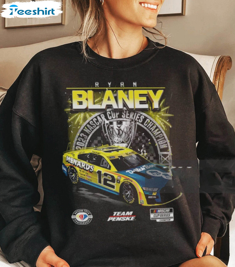 Ryan Blaney Team Penske Shirt, Nascar Cup Series Tee Tops Unisex T Shirt