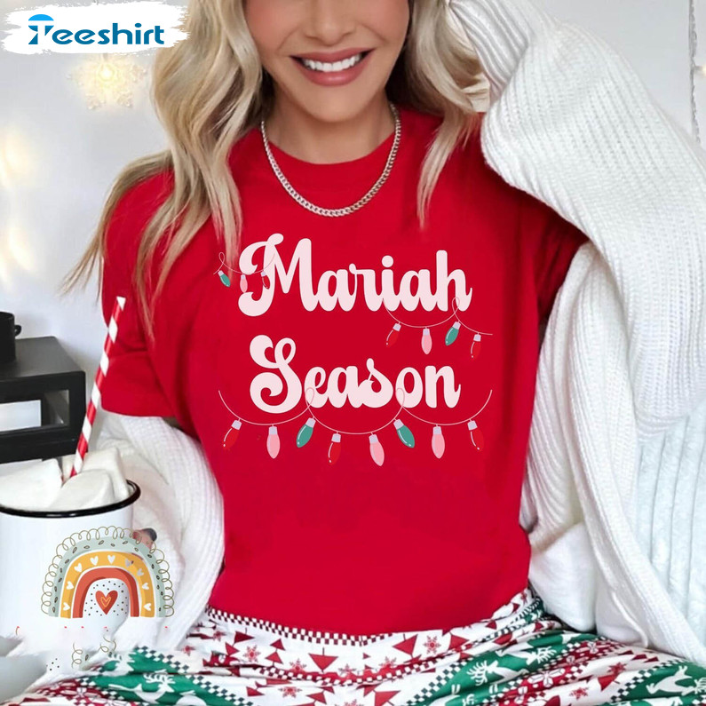 Mariah Carey Christmas Shirt, Merry Christmas Tee Tops Unisex Hoodie