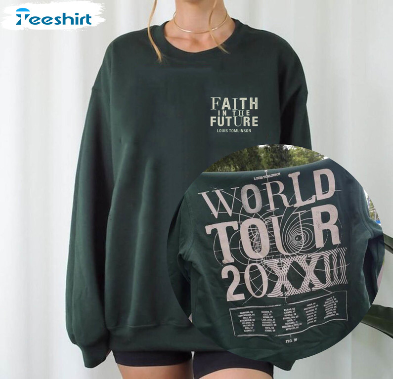 Faith In The Future Shirt, Louis Tomlinson Crewneck Sweatshirt Unisex Hoodie