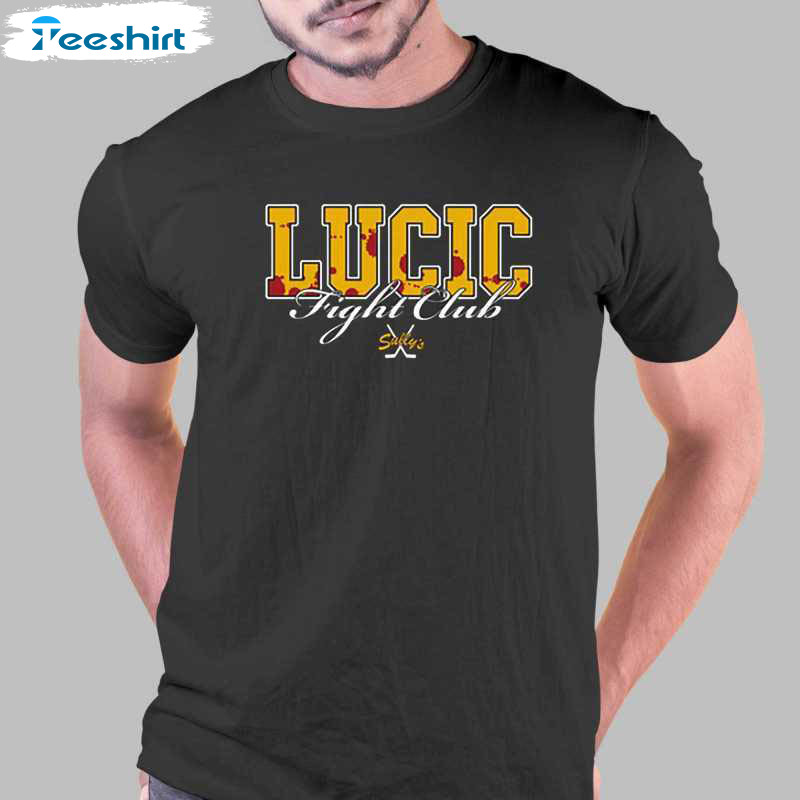 Lucic Fight Club Shirt, 15th Anniversary Sweater Short Sleeve