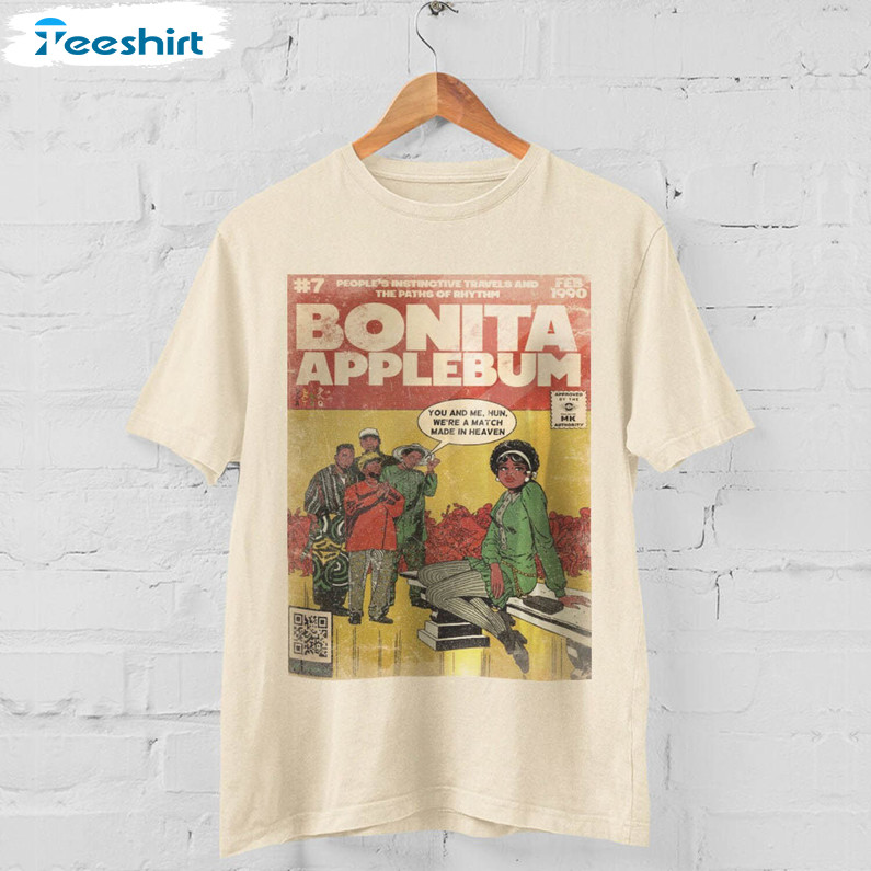 A Tribe Called Quest Shirt, Retro Hip Hop Tee Tops Short Sleeve