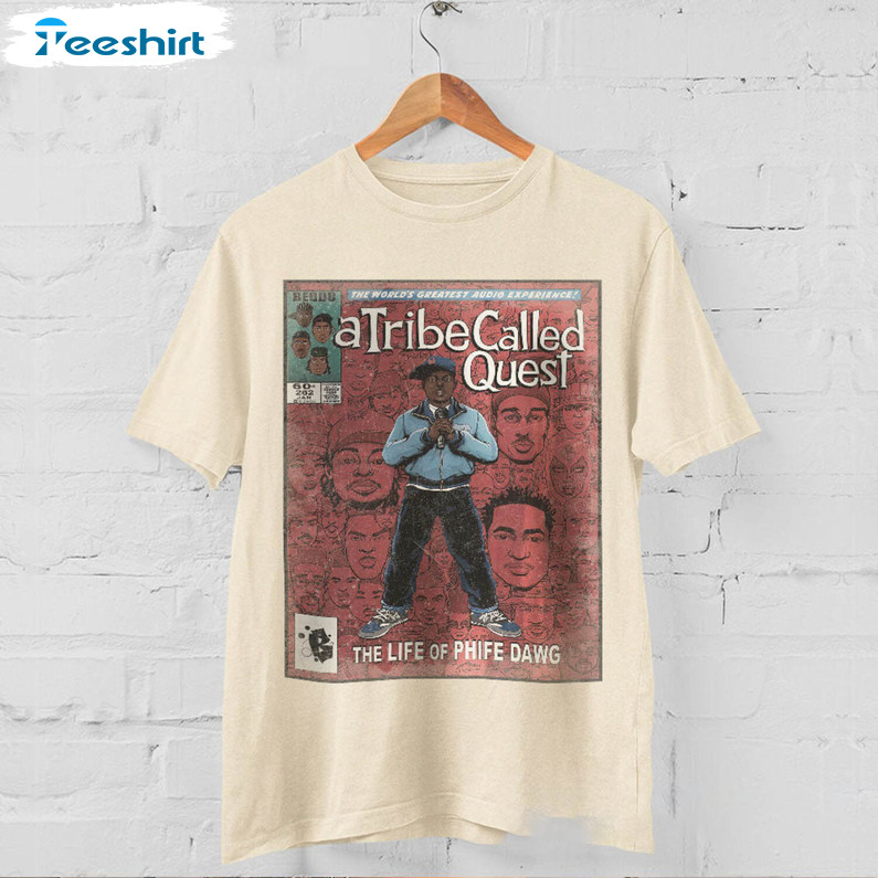 A Tribe Called Quest Shirt, Hip Hop Trendy Sweater Short Sleeve