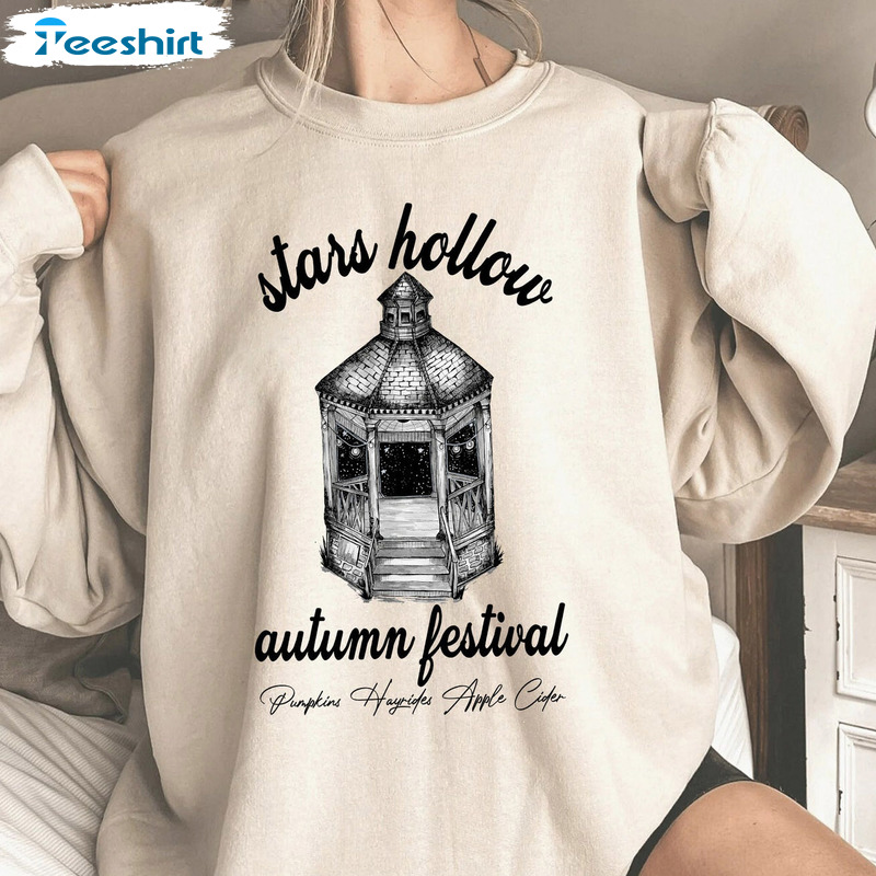 Star Hollow Autumn Shirt - Gilmore Festival Crewneck Sweatshirt