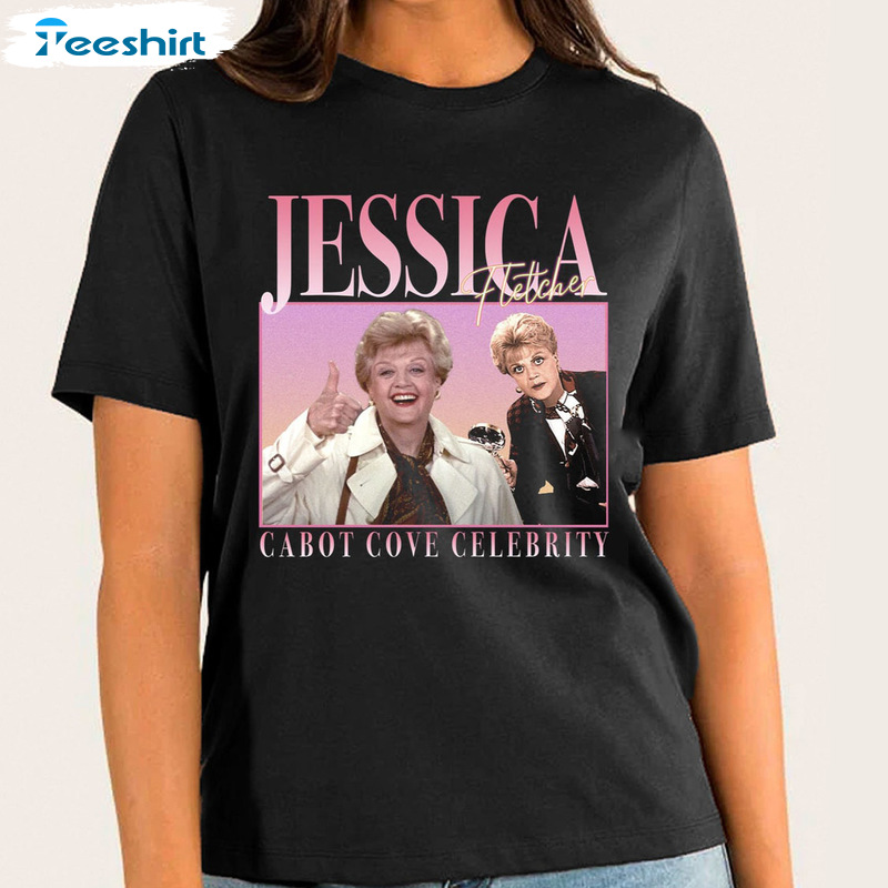 Jessica Fletcher Shirt - Rip Angela Lansbury Sweatshirt Vintage Tee Tops