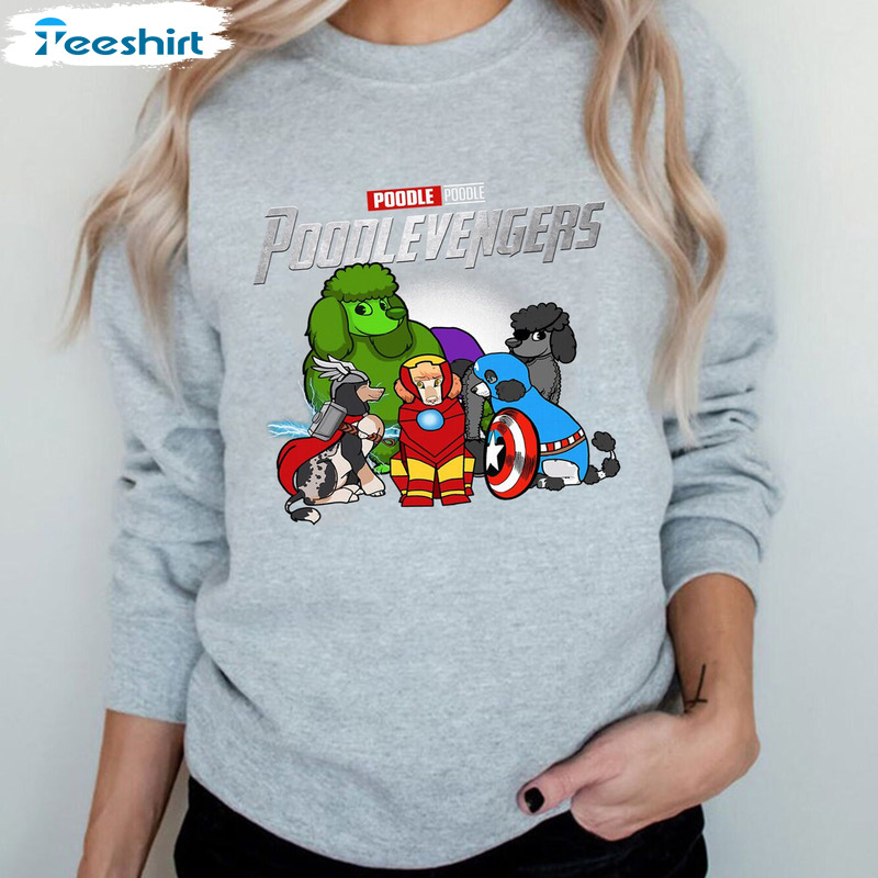 Corgi Marvel Shirt - Marvel Friends Avengers Cute Sweatshirt Crewneck