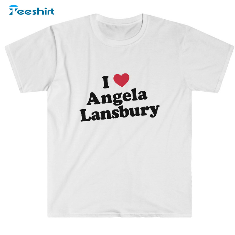 Love Angela Lansbury Shirt - Murder She Wrote Sweatshirt Vintage Long Sleeve