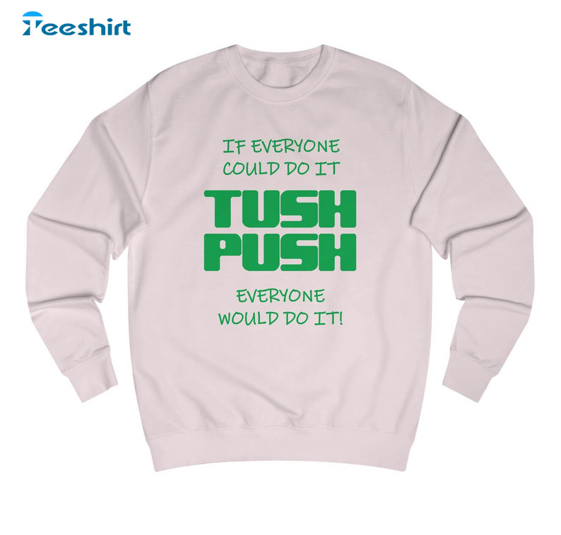 Push Push Philadelphia Shirt, Trendy Crewneck Sweatshirt Tee Tops