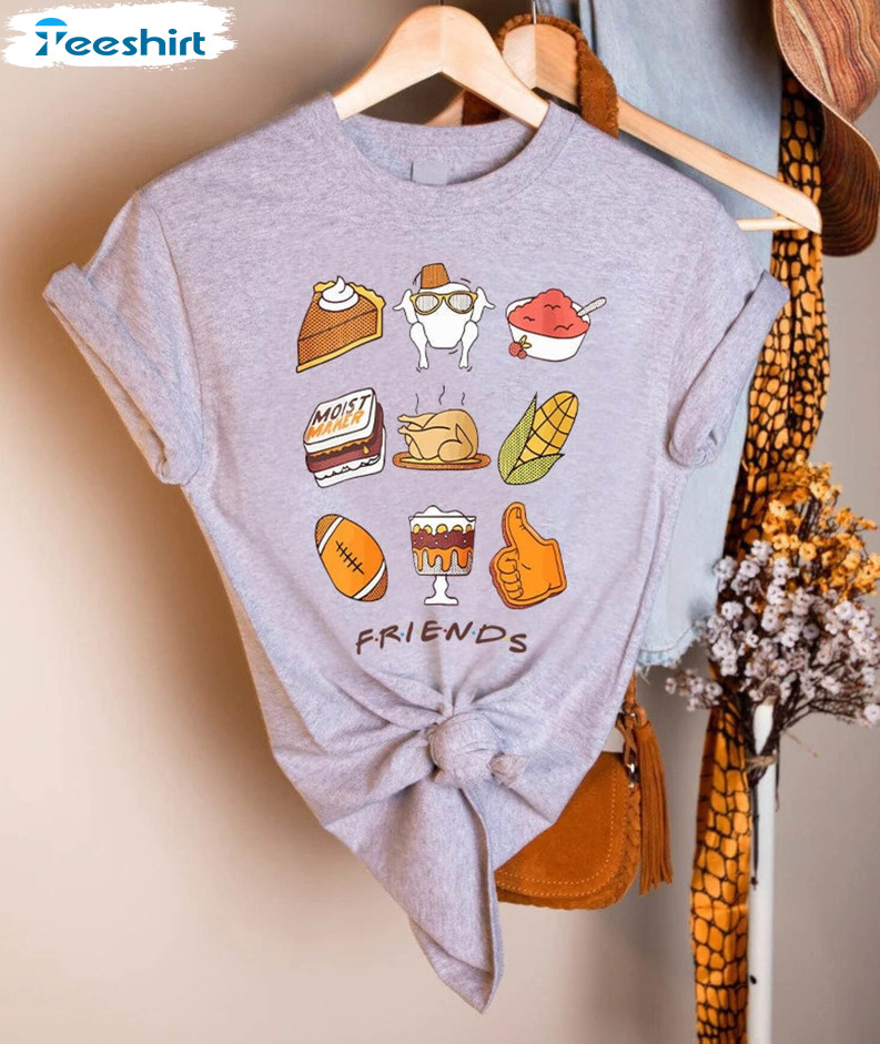 Friends Series Thanksgivng Things Shirt, Monica Geller Turkey Unisex Hoodie Sweater