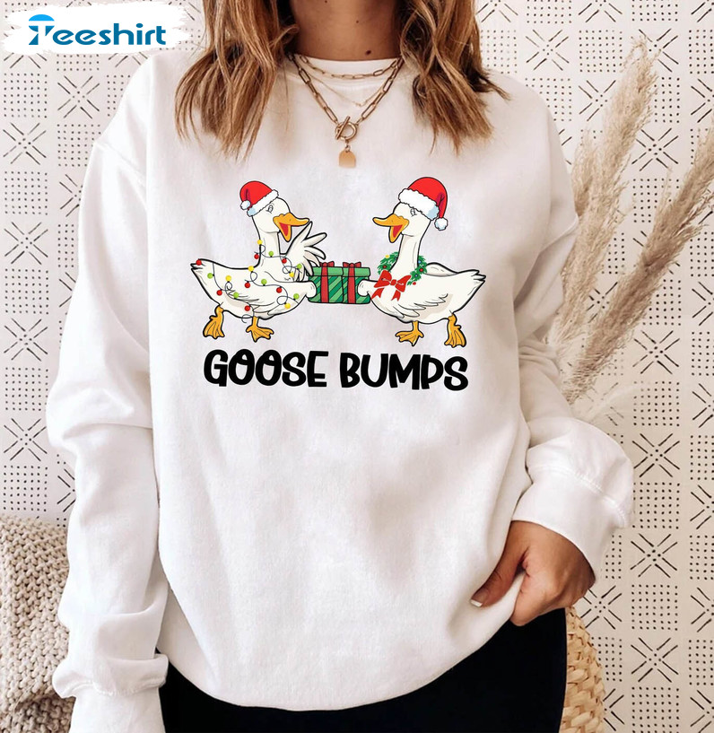 Goose Christmas Funny Shirt, Goose Lover Unisex T Shirt Unisex Hoodie