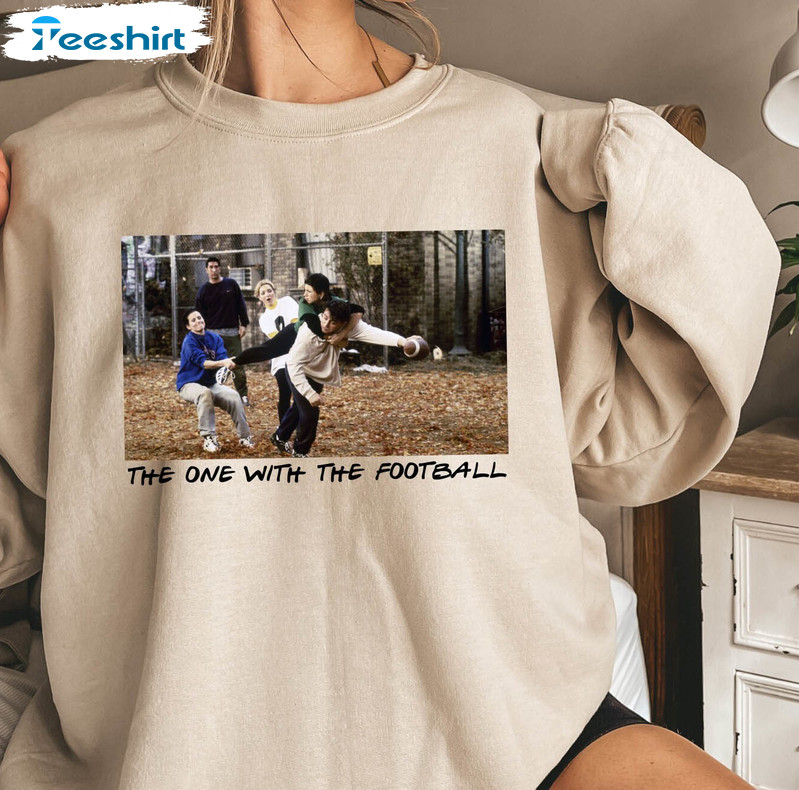 The One With The Football Trendy Shirt, Friendsgiving Sweater Unisex Hoodie