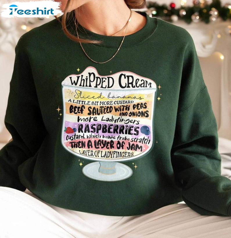 Friends English Trifle Trendy Shirt, Friendsgiving Short Sleeve Long Sleeve