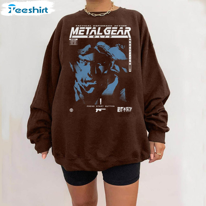 Metal gear hot sale solid sweatshirt