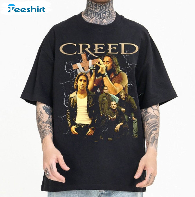 Creed Band Trendy Shirt, Creed Band Tour Hoodie Tee Tops