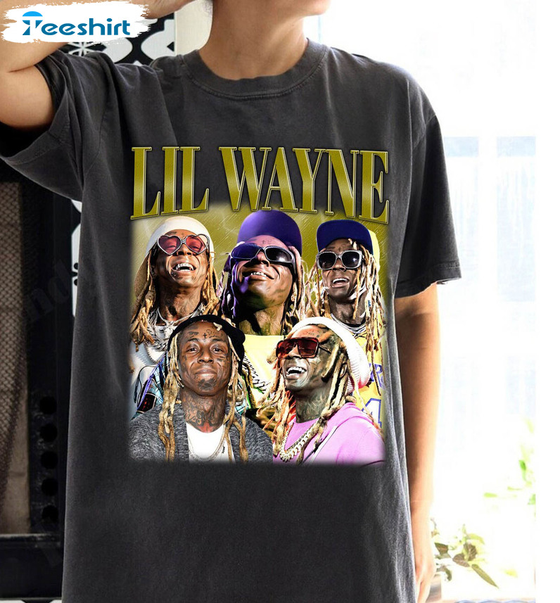 Lil Wayne Shirt , Vintage Lil Wayne Hoodie Long Sleeve