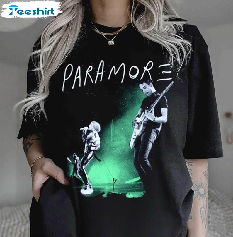 Paramore Band Shirt, Paramore A New Album Long Sleeve Tee Tops