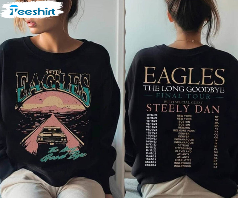Eagles Tour 2023 Shirt, The Eagles Band Tee Tops Short Sleeve