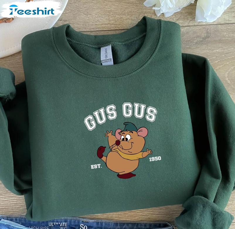 Disney Gus Gus Shirt, Embrace Whimsical Sweater Long Sleeve