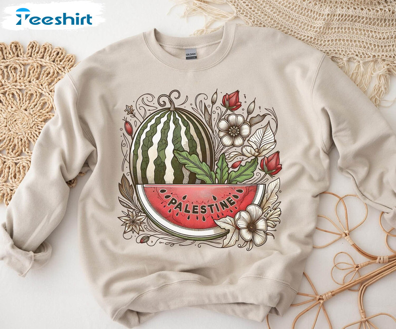 This Is Not A Watermelon Shirt, Watermelon Palestine Unisex Hoodie Tee Tops
