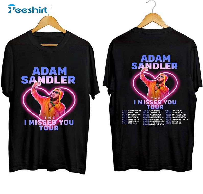 Adam Sandler Tour 2023 Shirt, Sandler 2023 Concert Crewneck Sweatshirt Sweater